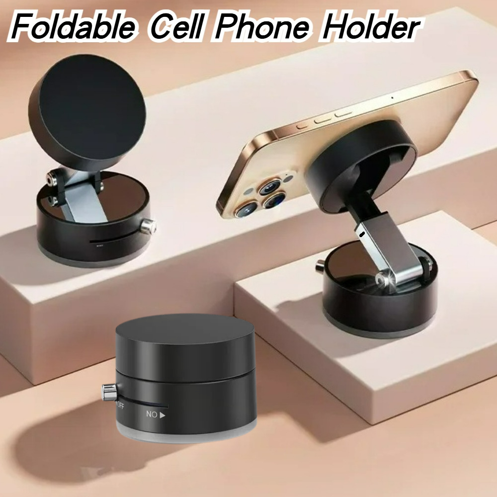 Phone Accessories Japan - High Performance Magnetic Vacuum Holder Foldable