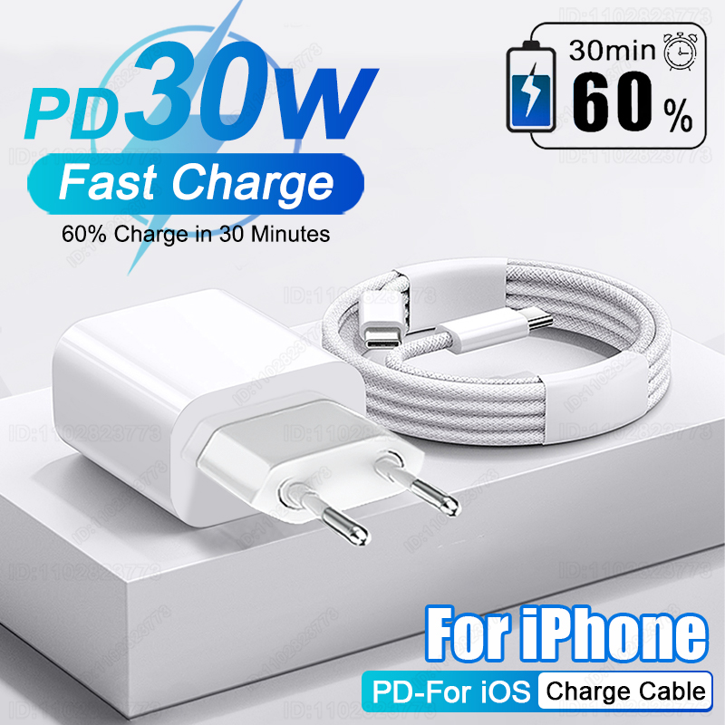 Phone Accessories Nothing - PD 30W Fast Charger For iPhone
