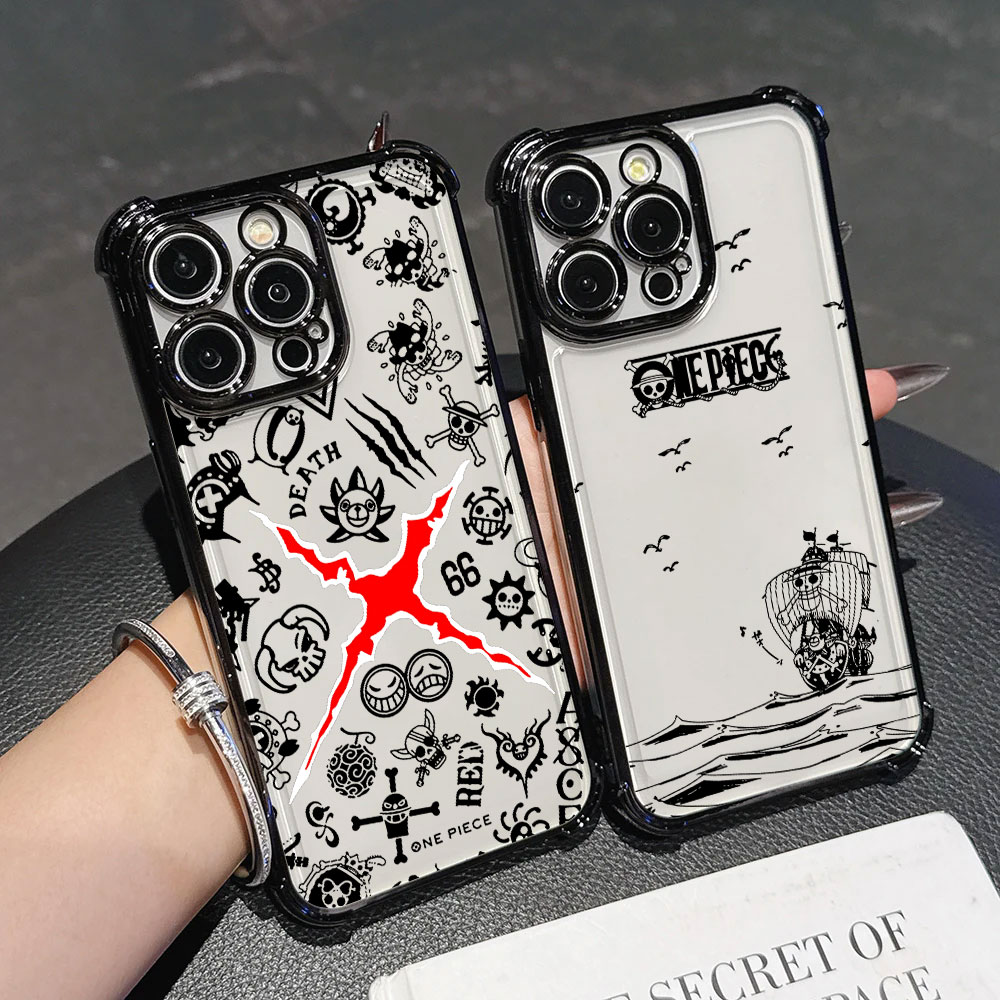 Phone Accessories Logo - O-One Pieces Manga Funda For iPhone