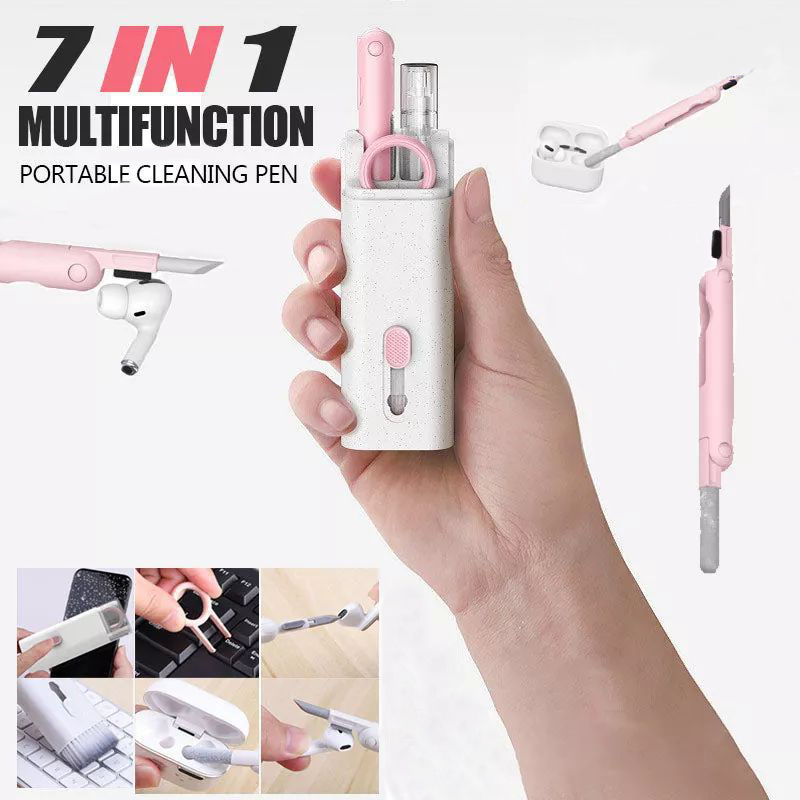 Phone Accessories For Content Creators - 7-in-1 Electronic Cleaning Pen Multi-Tool Cleaner
