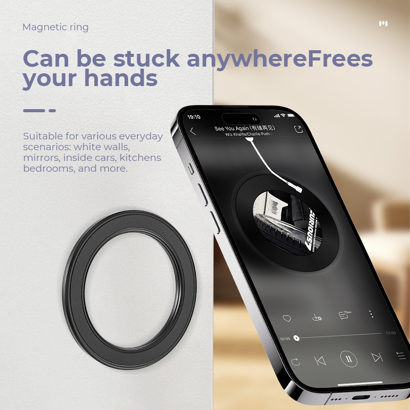 Phone Accessories Japan - For Magsafe Strong Magnetic Ring Phone