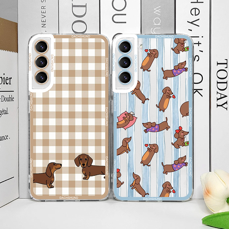 Phone Accessories Samsung - Cute Sausage Dog Phone Case for
