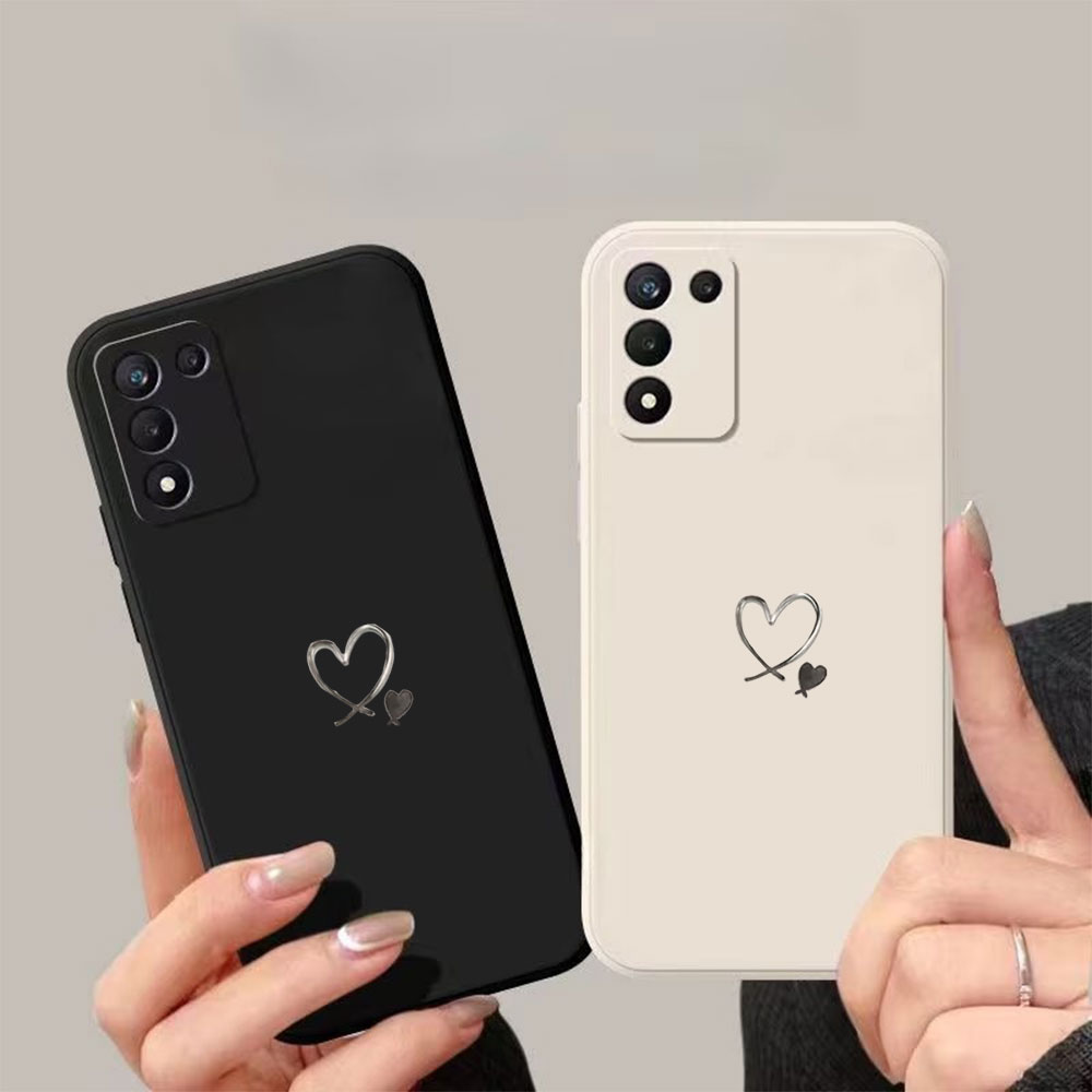 Phone Accessories Samsung - Love Heart Print Anti-Drop Phone Case