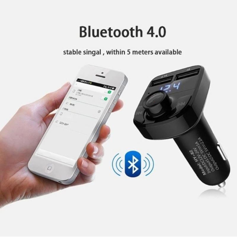 Bluetooth FM Transmitter Car C - Phone Accessories You Need 评论和价格