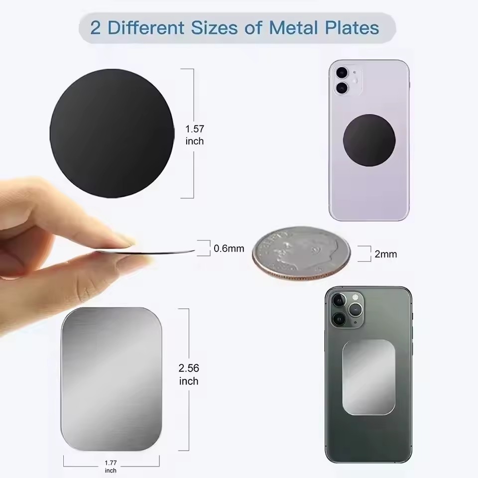 5/10pcs Magnetic Metal Plate D - Phone Accessories Japan 评论和价格