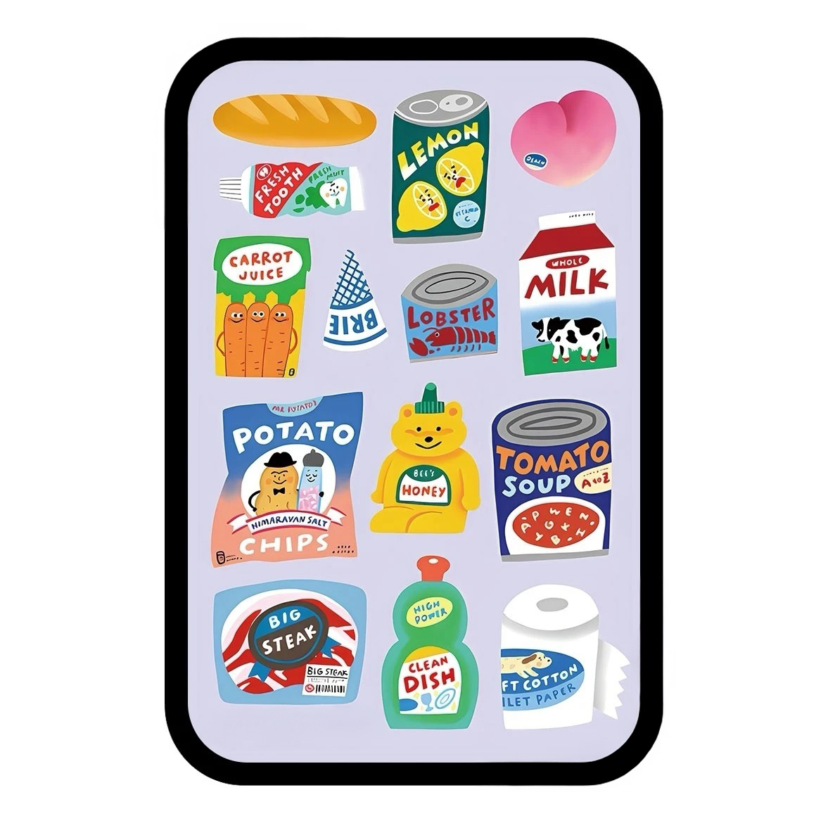 Cartoon Market Magnetic Phone  - Phone Accessories Market 评论和价格