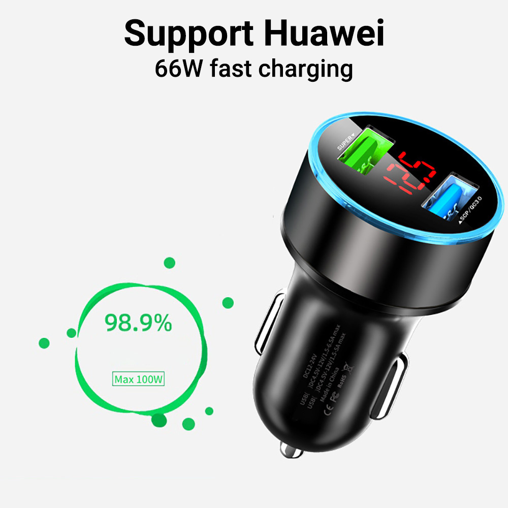 66W PD QC3.0 Dual Port Car Cha - Phone Accessories You Need 评论和价格