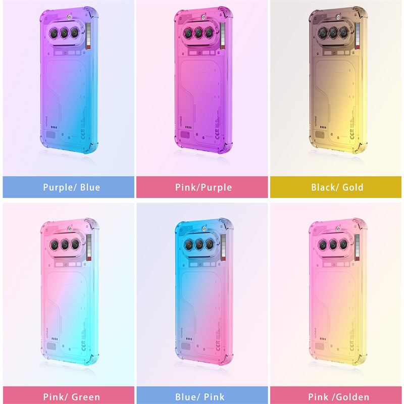 Four-corners Shockproof Gradie - Phone Accessories Nothing 评论和价格