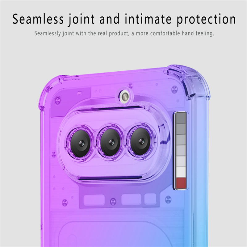 Four-corners Shockproof Gradie - Phone Accessories Nothing 评论和价格