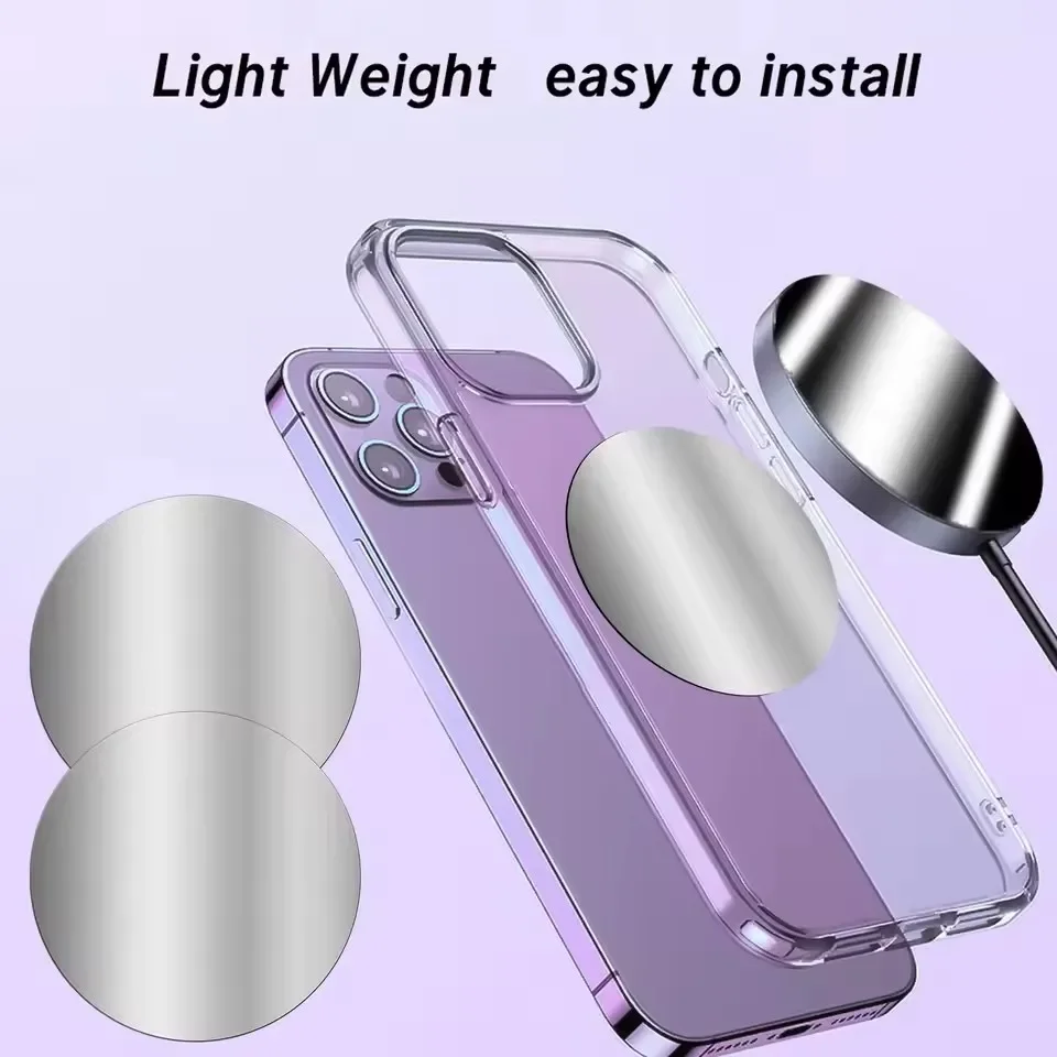 1-5PCS 8CM Magnetic Metal Plat - Phone Accessories Japan 评论和价格