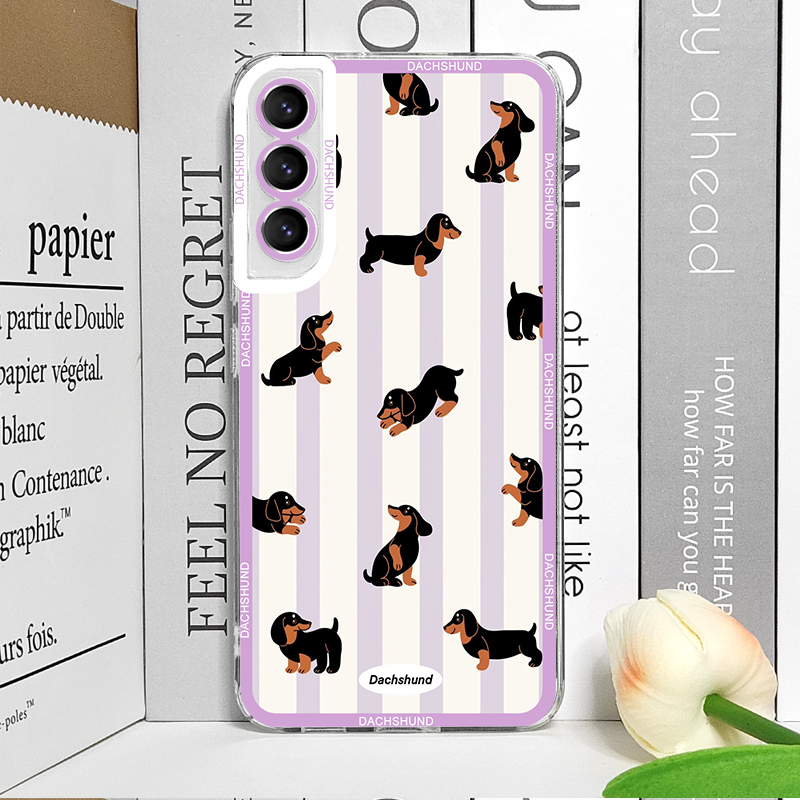 Cute Sausage Dog Phone Case fo - Phone Accessories Samsung 评论和价格