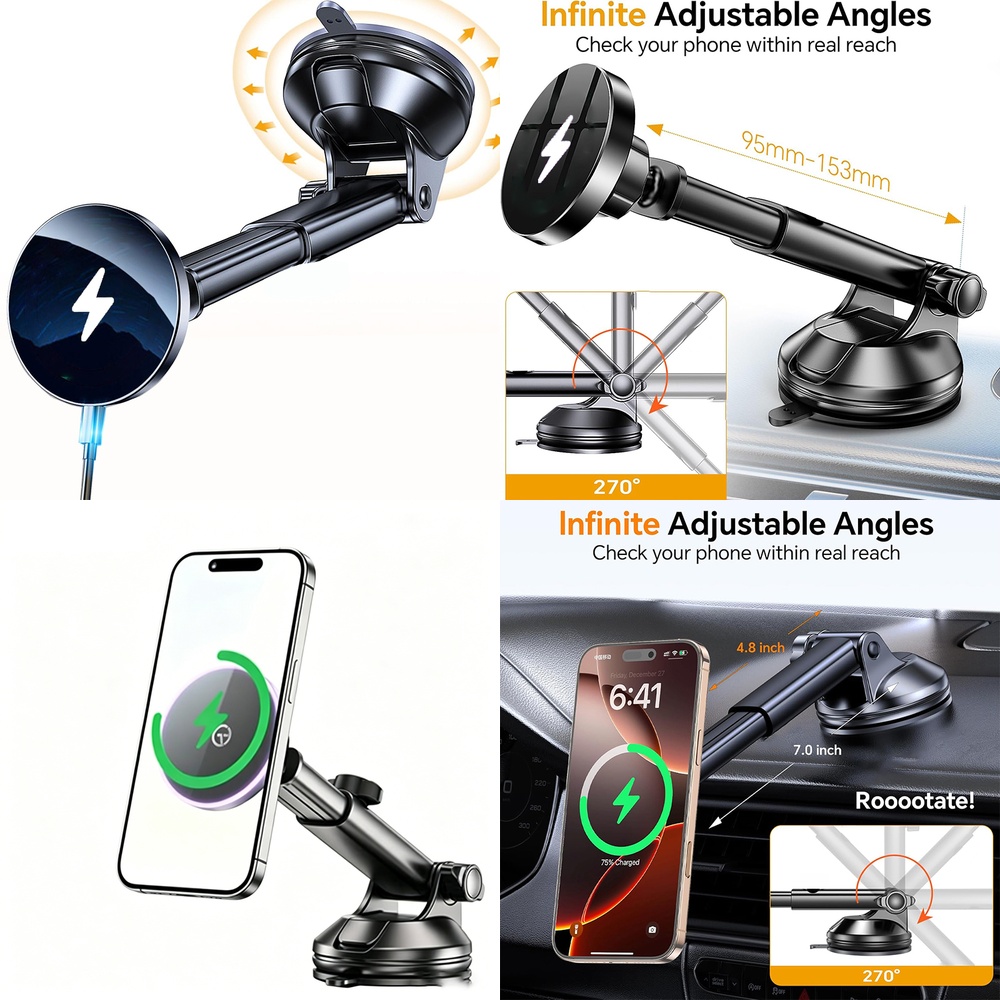 New Wireless Car Charger Elect - Phone Accessories Trending Products 评论和价格