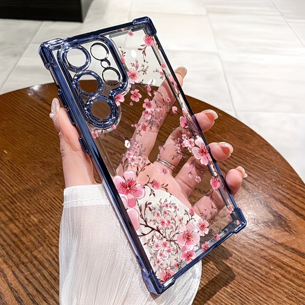 Cherry Blossom Electroplated F - Phone Accessories Samsung 评论和价格