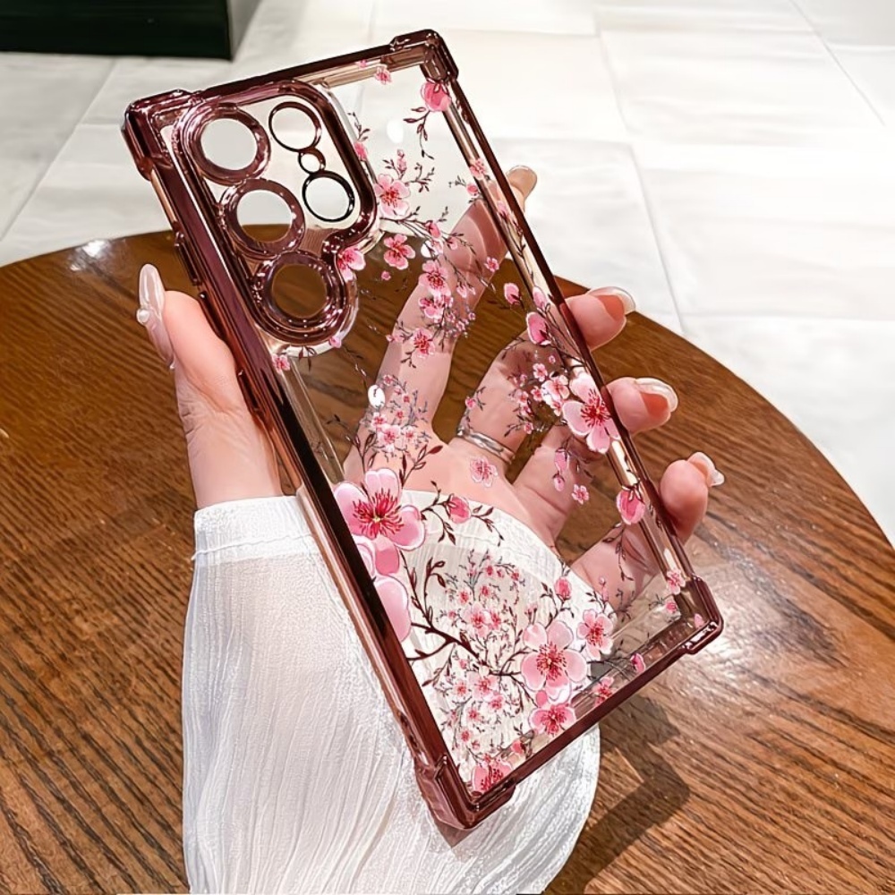 Cherry Blossom Electroplated F - Phone Accessories Samsung 评论和价格